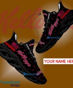 Kellogg’s Chunky Sneaker Inspiration Custom Name Gift Max Soul Shoes USA Flag Star New For Fans - Kellogg’s Running Shoes New Trending Personalized Photo 1