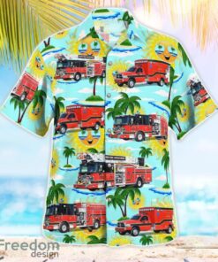 Kentucky, City of Paris Fire Department 3D Hawaiian Shirt Product Photo 3