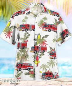 Kentucky Lexington Fire Department Beach Hawaiian Shirt Product Photo 2