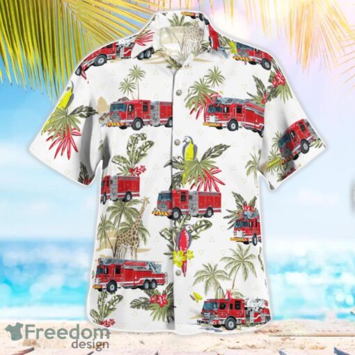 Kentucky Lexington Fire Department Beach Hawaiian Shirt Product Photo 2