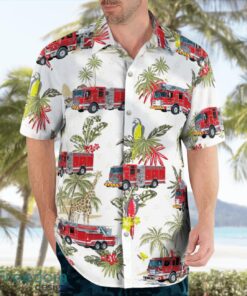 Kentucky Lexington Fire Department Beach Hawaiian Shirt Product Photo 3