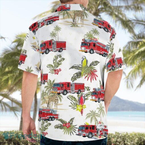 Kentucky Lexington Fire Department Beach Hawaiian Shirt Product Photo 4