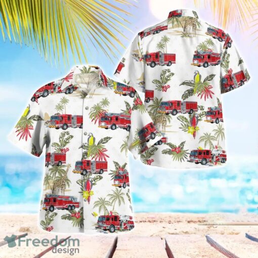 Kentucky Lexington Fire Department Beach Hawaiian Shirt Product Photo 1