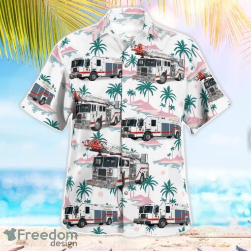 Kentucky, Radcliff Fire Department 3D Hawaiian Shirt Product Photo 2