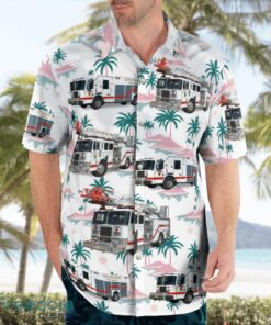 Kentucky, Radcliff Fire Department 3D Hawaiian Shirt Product Photo 3