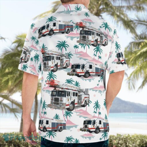 Kentucky, Radcliff Fire Department 3D Hawaiian Shirt Product Photo 4