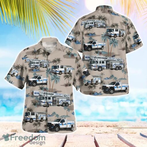 Kern County Fire Department Beach Hawaiian Shirt Summer Gift Product Photo 1