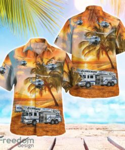 Kern County Fire Department Beach Sunset Hawaiian Shirt Summer Gift