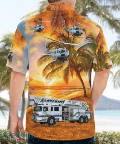 Kern County Fire Department Beach Sunset Hawaiian Shirt Summer Gift Product Photo 4