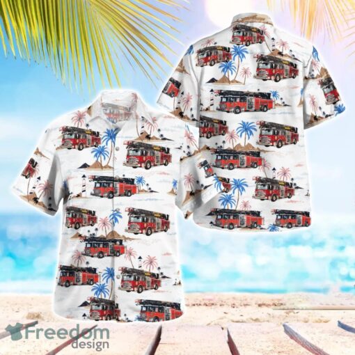 Keyport Fire Department Beach Hawaiian Shirt Summer Gift Product Photo 1