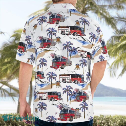 Keystone Valley Fire Department, Pennsylvania Beach Hawaiian Shirt Summer Gift Product Photo 2