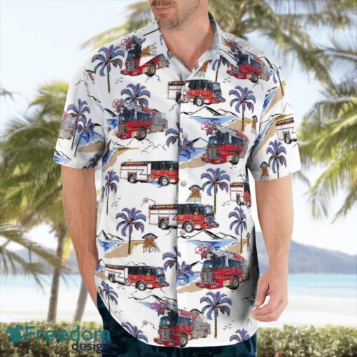 Keystone Valley Fire Department, Pennsylvania Beach Hawaiian Shirt Summer Gift Product Photo 4