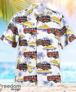 Kilgore, Gregg County, Texas, Kilgore Fire Department Tropical 3D Hawaiian Shirt Gift For Summer Product Photo 3