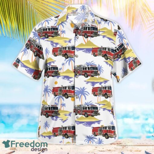 Kilgore, Gregg County, Texas, Kilgore Fire Department Tropical 3D Hawaiian Shirt Gift For Summer Product Photo 3