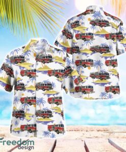 Kilgore, Gregg County, Texas, Kilgore Fire Department Tropical 3D Hawaiian Shirt Gift For Summer