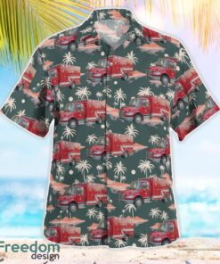 Kissimmee Fire Department, Florida Rescue Truck Hawaiian Shirt Beach Summer Shirt Product Photo 2