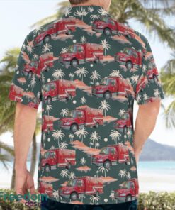 Kissimmee Fire Department, Florida Rescue Truck Hawaiian Shirt Beach Summer Shirt Product Photo 4