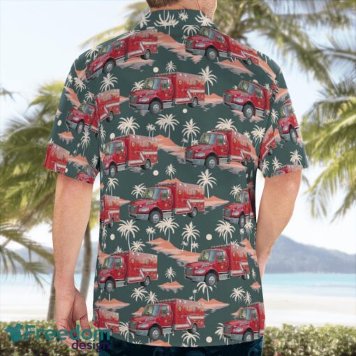 Kissimmee Fire Department, Florida Rescue Truck Hawaiian Shirt Beach Summer Shirt Product Photo 4