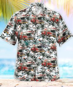 Kitchener Fire Department, Ontario Fleet Hawaiian Shirt Gift For Summer Vacation Product Photo 2