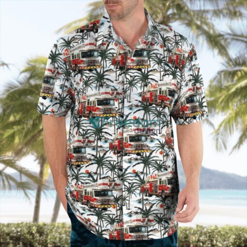 Kitchener Fire Department, Ontario Fleet Hawaiian Shirt Gift For Summer Vacation Product Photo 3