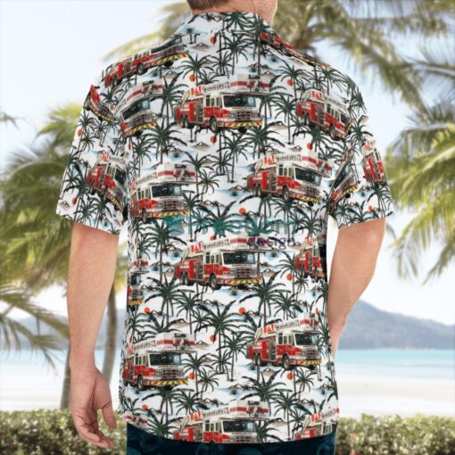 Kitchener Fire Department, Ontario Fleet Hawaiian Shirt Gift For Summer Vacation Product Photo 4