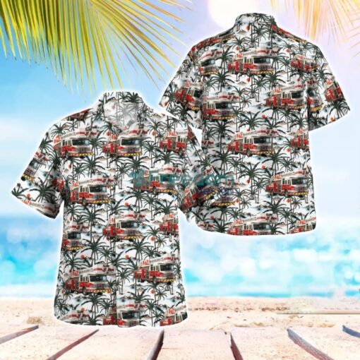 Kitchener Fire Department, Ontario Fleet Hawaiian Shirt Gift For Summer Vacation Product Photo 1