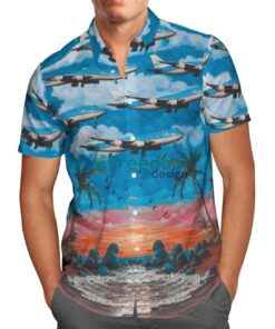 KLM Royal Dutch Airlines Boeing 747-406M Hawaiian Shirt Gift For Summer Vacation Product Photo 2