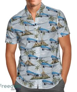 KLM Royal Dutch Airlines Boeing 777-300ER Hawaiian Shirt Beach Shirt Summer Holiday Gift Product Photo 2