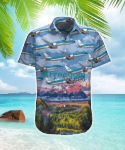 KLM Royal Dutch Airlines Boeing 787-10 Dreamliner Hawaiian Shirt Gift For Summer Vacation Product Photo 1