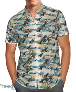 KLM Royal Dutch Airlines Embraer 190 Hawaiian Shirt Beach Shirt Summer Holiday Gift Product Photo 2