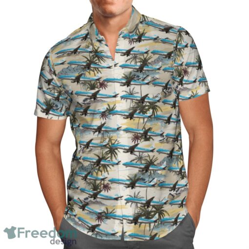 KLM Royal Dutch Airlines Embraer 190 Hawaiian Shirt Beach Shirt Summer Holiday Gift Product Photo 2