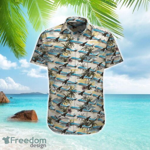 KLM Royal Dutch Airlines Embraer 190 Hawaiian Shirt Beach Shirt Summer Holiday Gift Product Photo 1