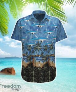 KLM Royal Dutch Airlines Embraer E195-E2 Hawaiian Shirt Beach Shirt Summer Holiday Gift