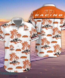 KTM Hawaiian Shirt And Shorts Beach Lover Gift Hawaii Shirt For Men And Women