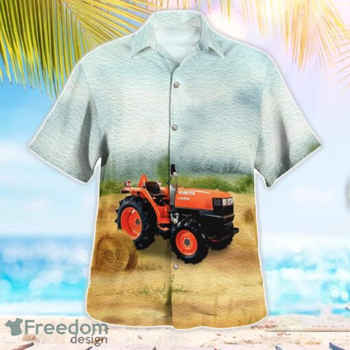 Kubota Tractor L3408 Hawaiian Shirt Summer Beach Shirt Product Photo 3