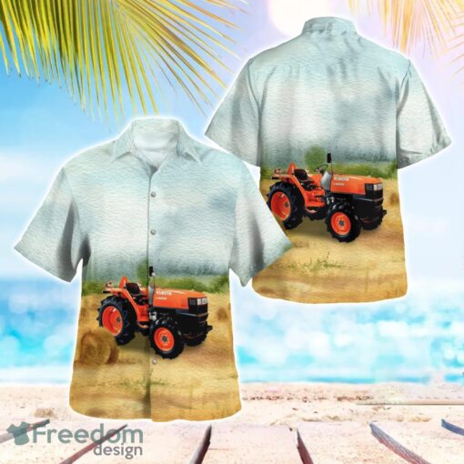 Kubota Tractor L3408 Hawaiian Shirt Summer Beach Shirt Product Photo 1