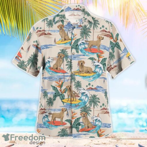 Labrador Retriever Surfing Beach Hawaiian Shirt Beach Shirt Summer Holiday Gift Product Photo 3