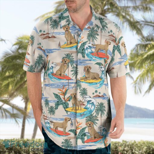 Labrador Retriever Surfing Beach Hawaiian Shirt Beach Shirt Summer Holiday Gift Product Photo 4