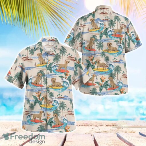 Labrador Retriever Surfing Beach Hawaiian Shirt Beach Shirt Summer Holiday Gift Product Photo 1