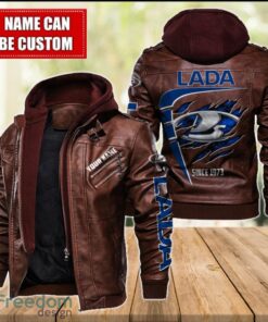 Lada 2D Leather Jacket For Men Custom Name Special Gift Ideas Product Photo 2