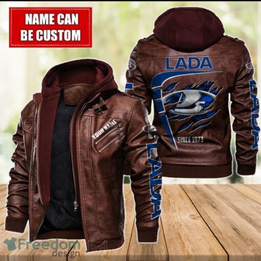 Lada 2D Leather Jacket For Men Custom Name Special Gift Ideas Product Photo 2