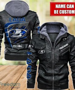 Lada 2D Leather Jacket For Men Custom Name Special Gift Ideas Product Photo 1