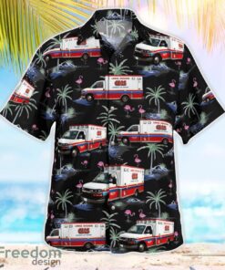 Lakes Region EMS Beach Hawaiian Shirt Summer Gift Product Photo 2