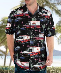 Lakes Region EMS Beach Hawaiian Shirt Summer Gift Product Photo 3