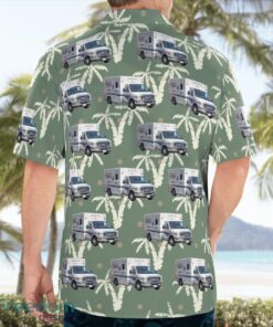 Lancaster County, Pennsylvania, Lancaster EMS Aloha Hawaiian Shirt Product Photo 2