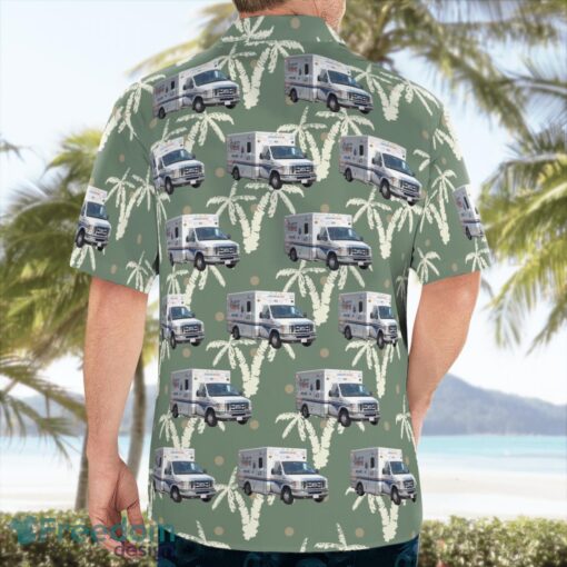 Lancaster County, Pennsylvania, Lancaster EMS Aloha Hawaiian Shirt Product Photo 2