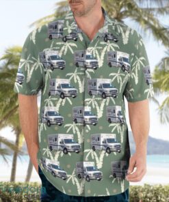 Lancaster County, Pennsylvania, Lancaster EMS Aloha Hawaiian Shirt Product Photo 4