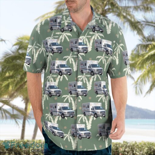 Lancaster County, Pennsylvania, Lancaster EMS Aloha Hawaiian Shirt Product Photo 4