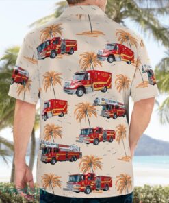 Las Vegas, Nevada, Las Vegas Fire & Rescue Aloha Hawaiian Shirt Product Photo 2