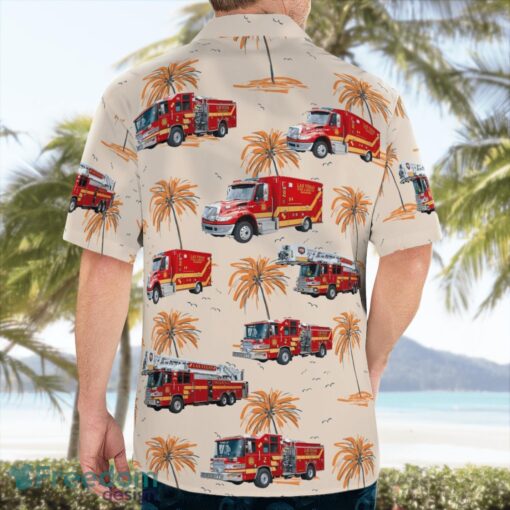 Las Vegas, Nevada, Las Vegas Fire & Rescue Aloha Hawaiian Shirt Product Photo 2